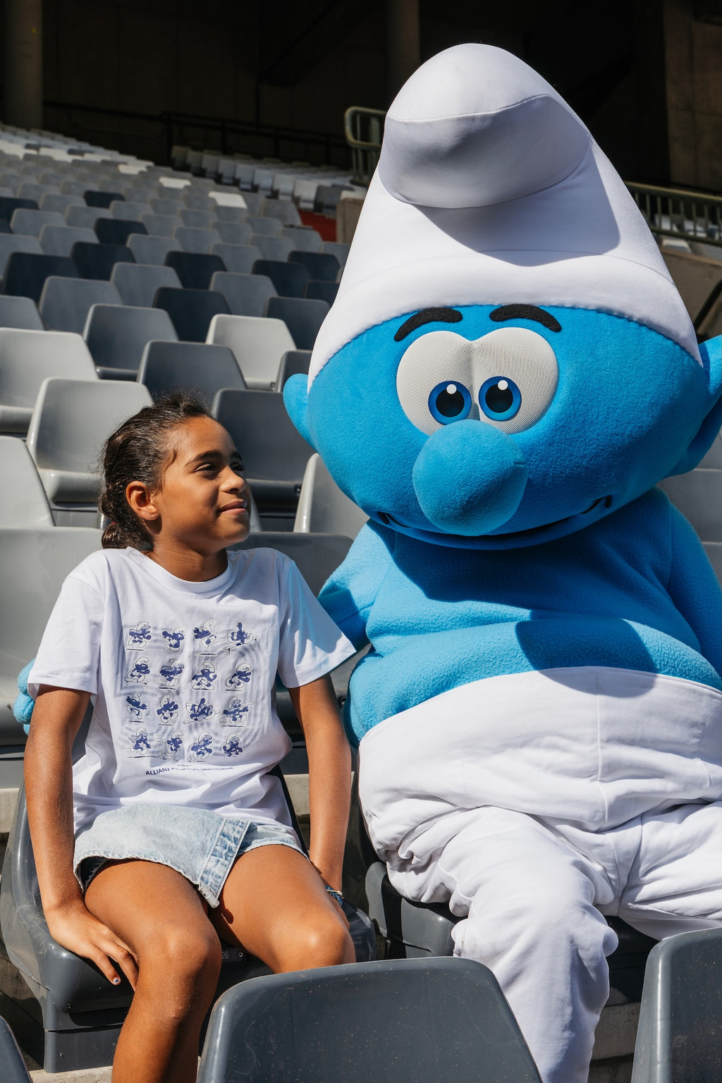 Memorial Van Damme - Kids t-shirt - The Smurfs