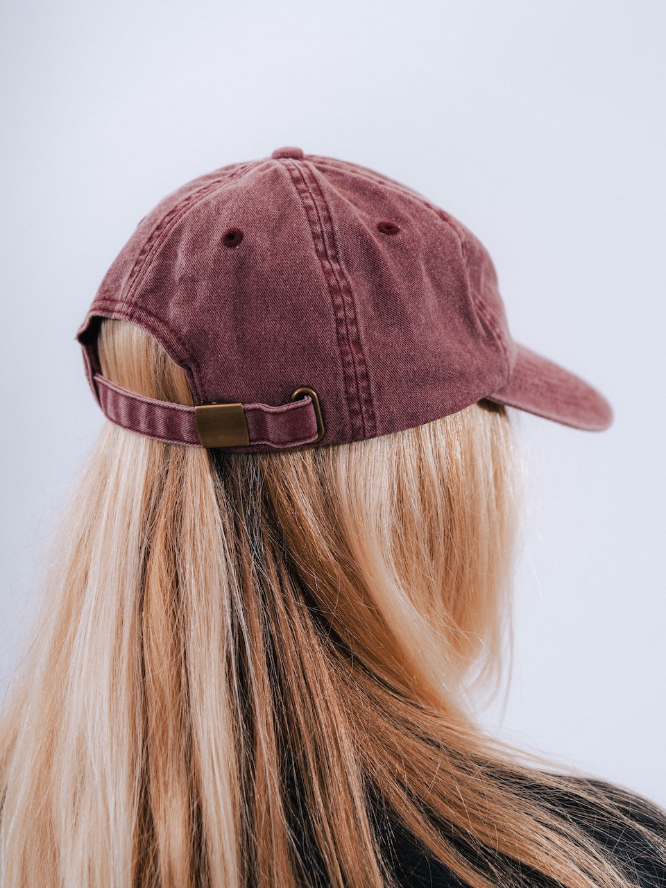 Memorial Van Damme - Vintage Cap - Washed Burgundy