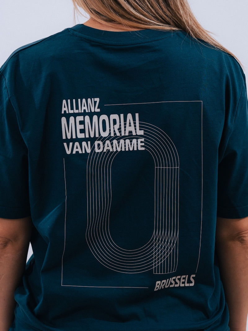 Allianz Memorial Van Damme - T-shirt Track&Field - Deep teal