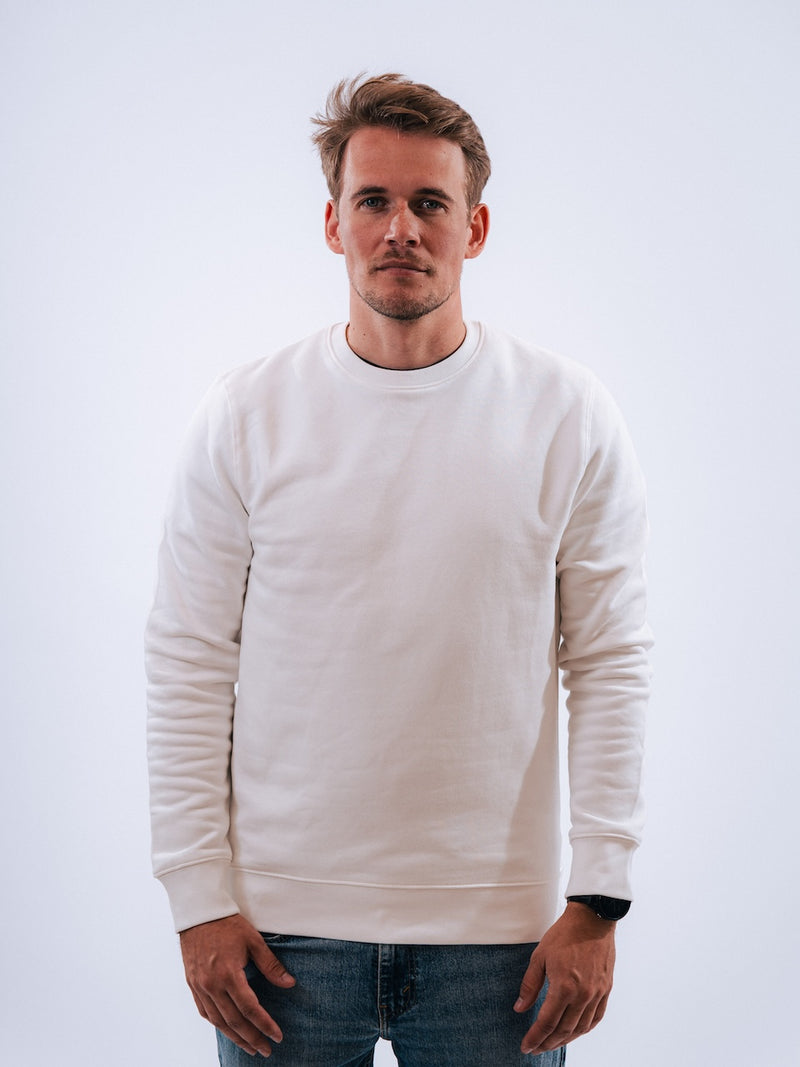 Allianz Memorial Van Damme - Sweater Track&Field - Offwhite/red