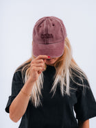 Memorial Van Damme - Vintage Cap - Washed Burgundy
