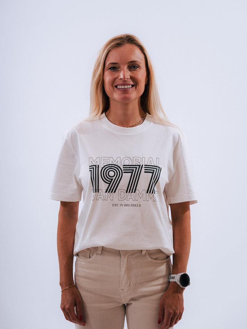 Memorial Van Damme - T-shirt first edition 1977 - Off-white/green