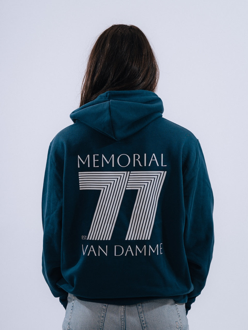 Memorial Van Damme - Hoodie first edition 1977 - Deep teal