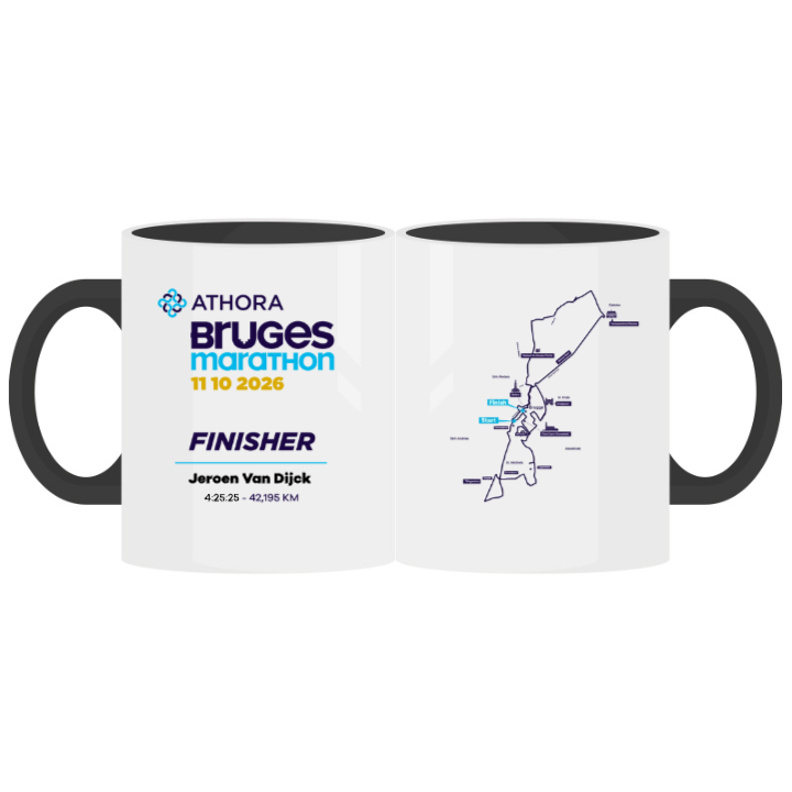Athora Bruges Marathon - Finisher mug