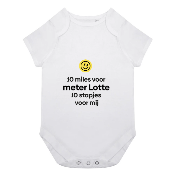 Baloise Antwerp 10 Miles - Baby romper - 10 stapjes