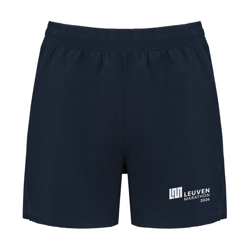Leuven Marathon - Runners short women - navy