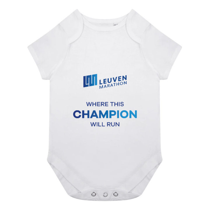 Leuven Marathon - Baby romper  CHAMPION