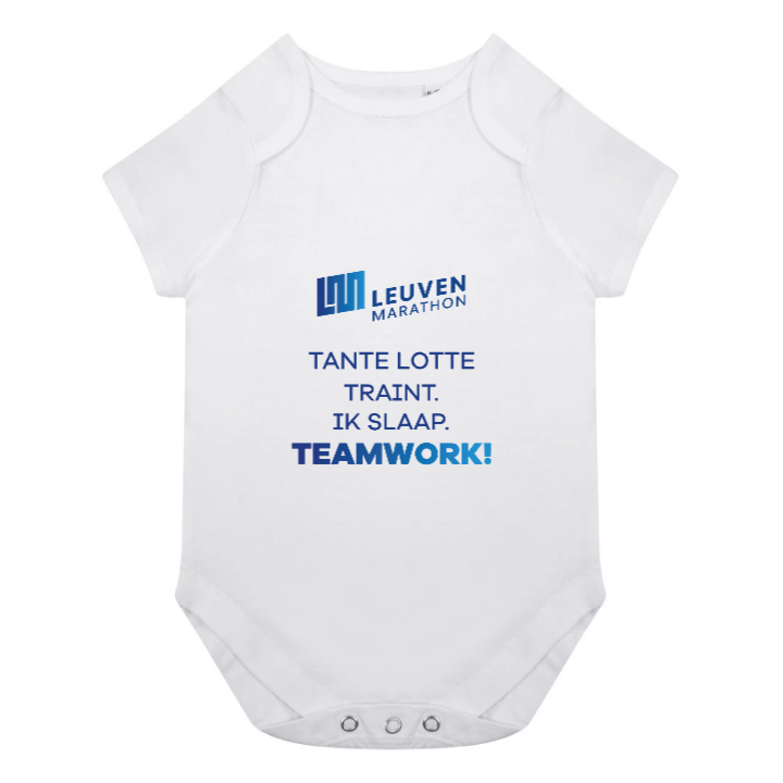 Leuven Marathon - Baby romper  TEAMWORK