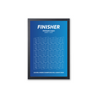 Leuven Marathon - Framed finisher poster 30 x 45 cm