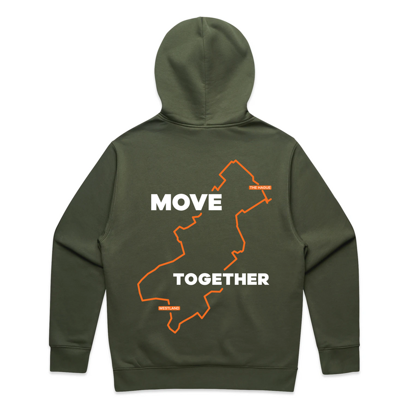 NN Marathon The Hague - Move together hoodie green