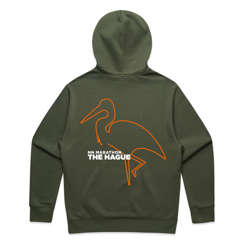 NN Marathon The Hague - Stork hoodie green