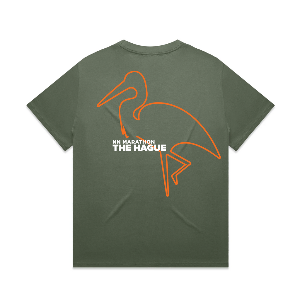 NN Marathon The Hague - Stork t-shirt green