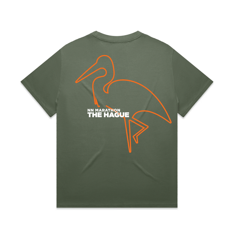 NN Marathon The Hague - Stork t-shirt green