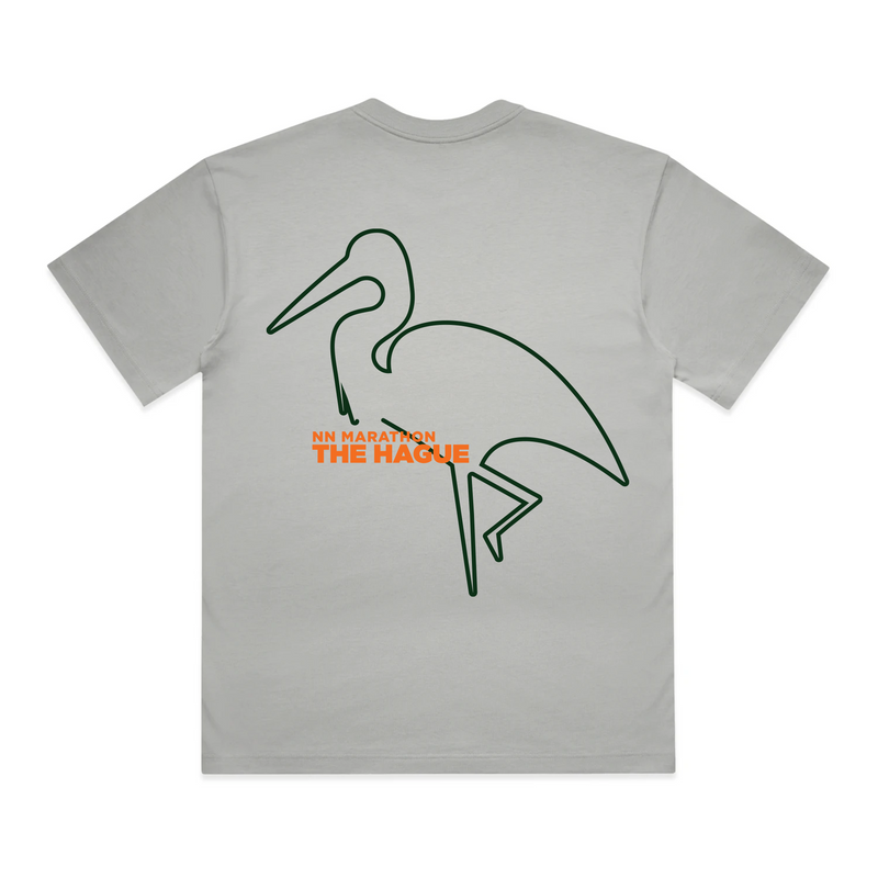 NN Marathon The Hague - Stork t-shirt grey