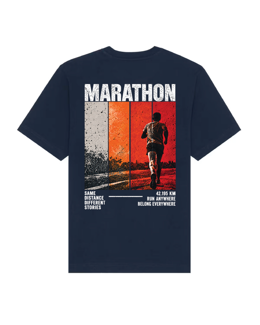 ASML Marathon Eindhoven - Marathon t-shirt french navy