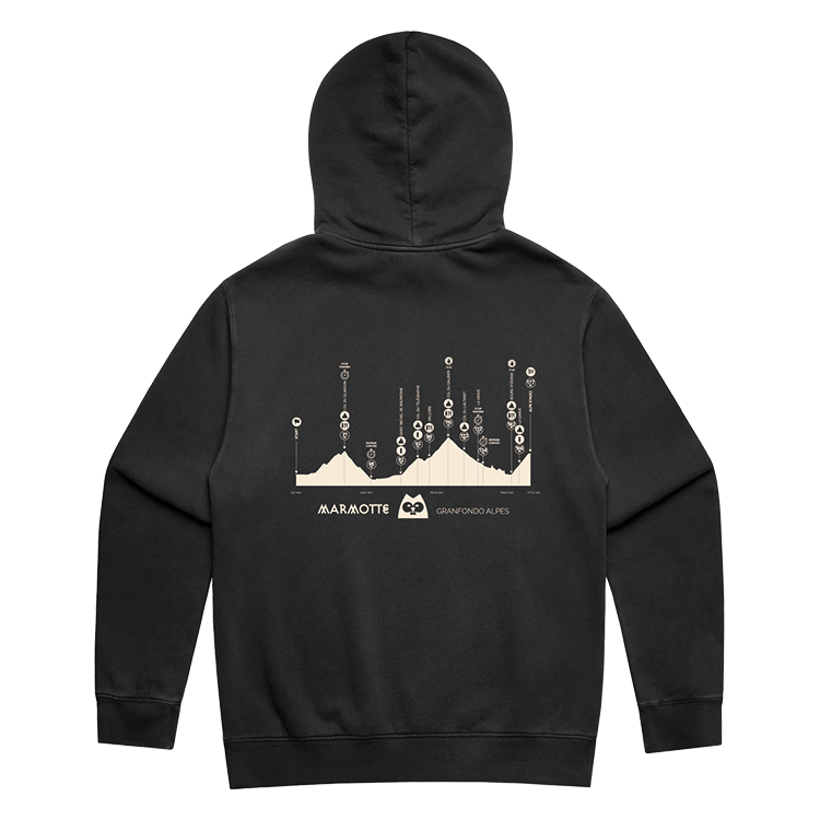 Marmotte Granfondo Alpes - Hoodie black