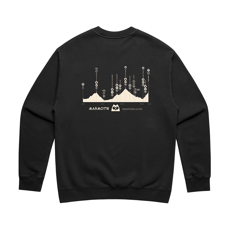 Marmotte Granfondo Alpes - Sweater black