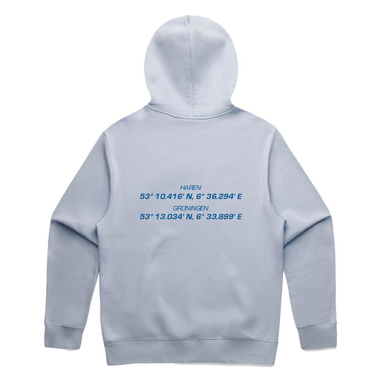 Menzis 4 Mijl - Hoodie Powder blue - Coordinates