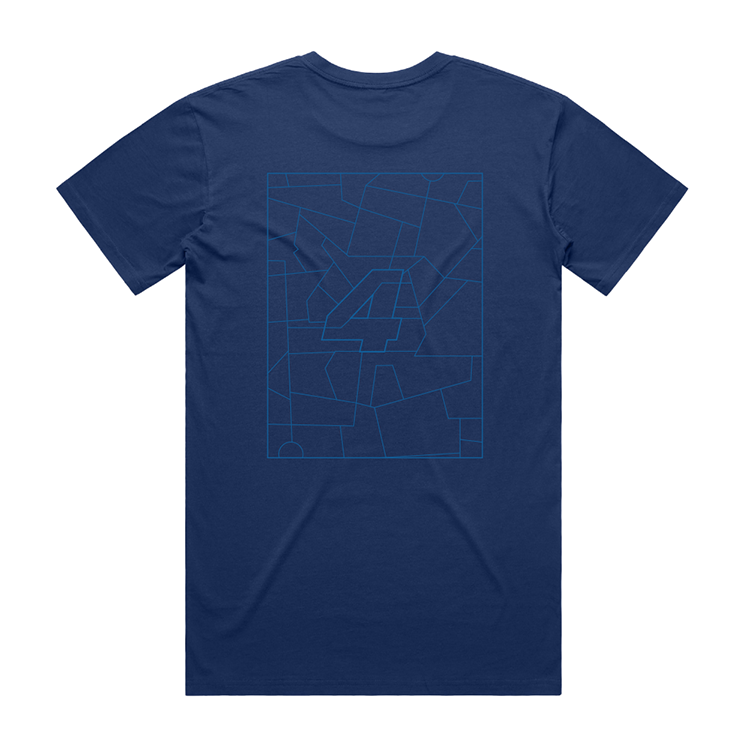Menzis 4 Mijl - T-shirt Blue - 4