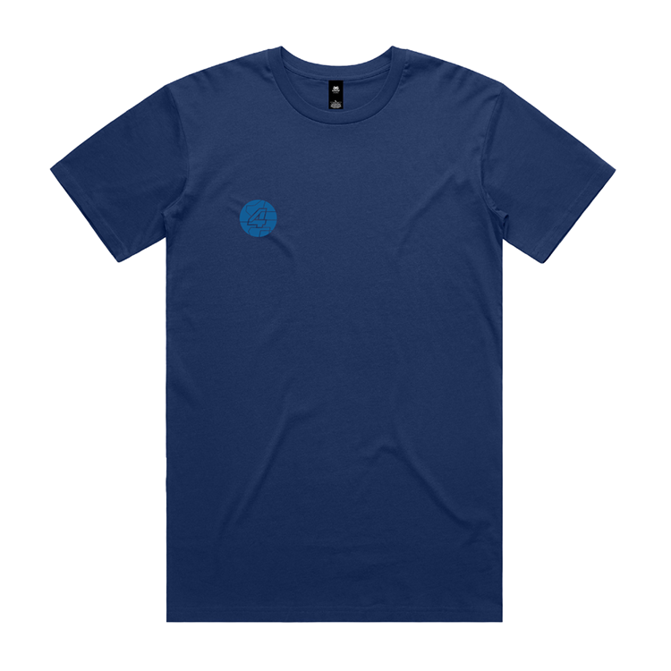 Menzis 4 Mijl - T-shirt Blue - 4