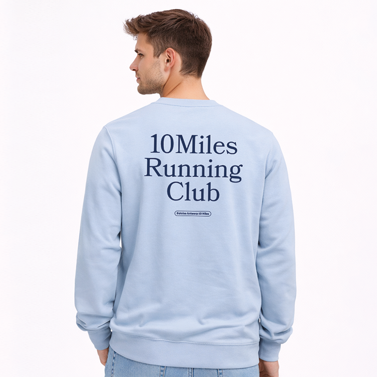 Baloise Antwerp 10 Miles Running Club - Sweater blue