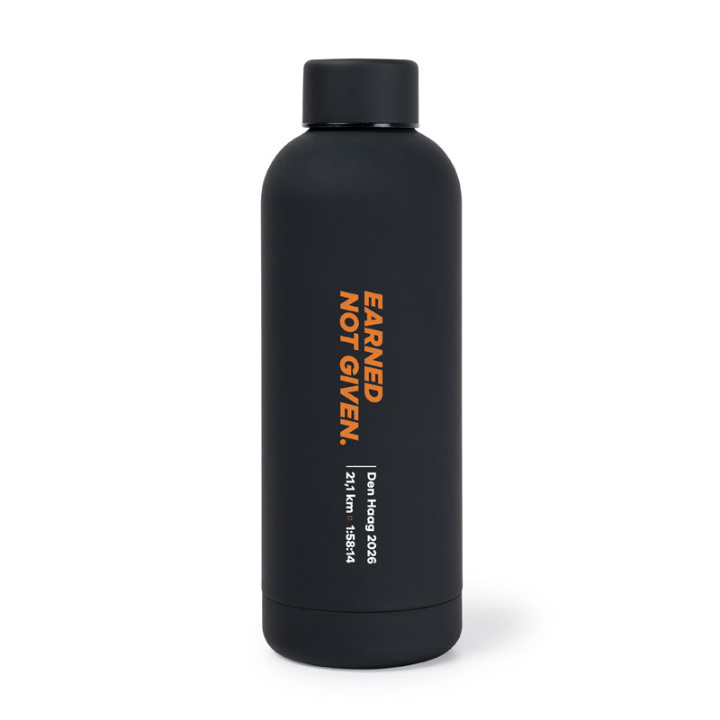 NN CPC Loop Den Haag - Insulated bottle 'Earned not given'