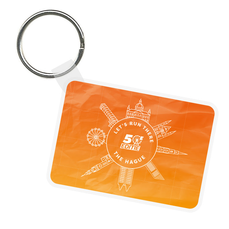 NN CPC Loop Den Haag - Keyring 'Let's run there'