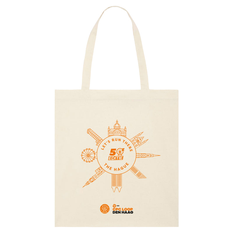 NN CPC Loop Den Haag - Totebag 'Let's run there'