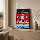 Allianz Memorial Van Damme - Framed poster 30x45 cm - Affiche 50th Edition (2026)