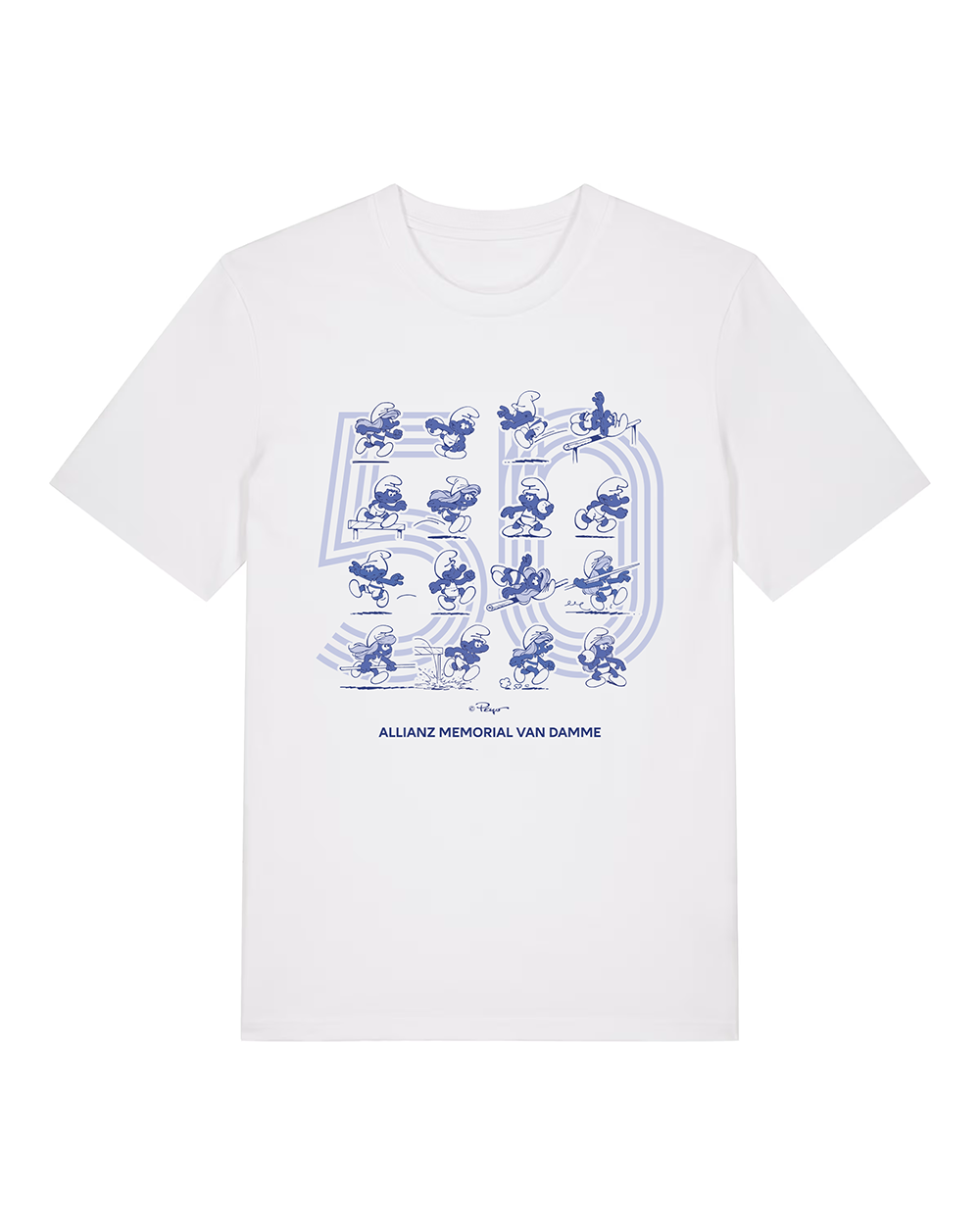 Memorial Van Damme - T-shirt - The Smurfs