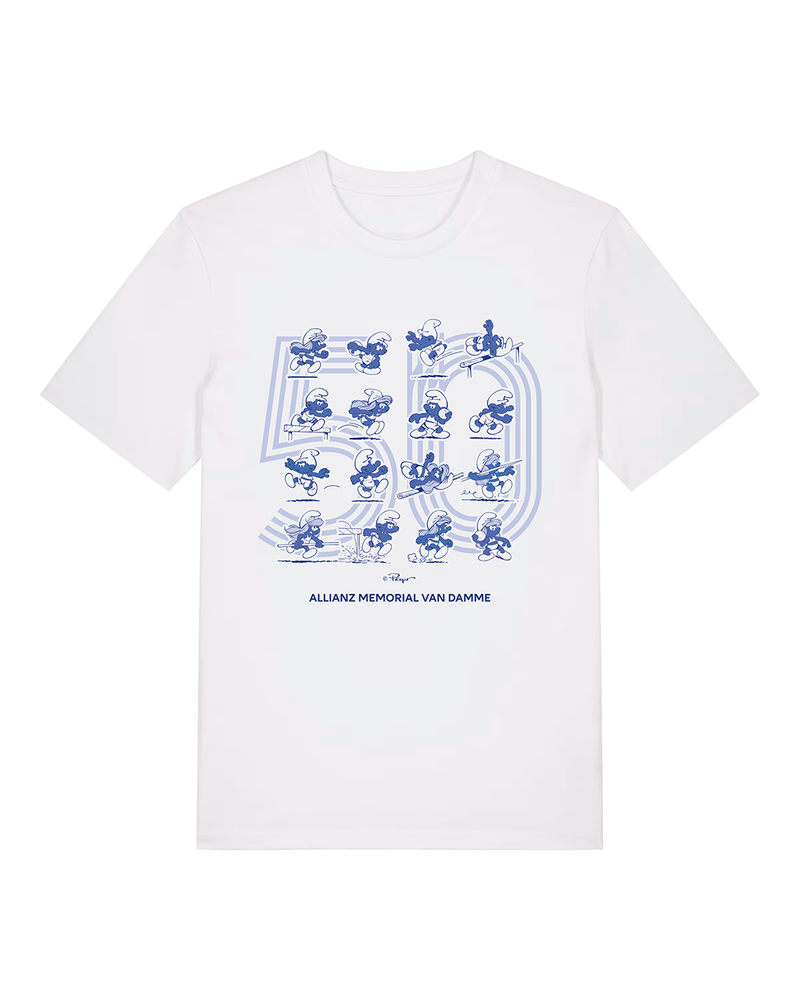 Memorial Van Damme - T-shirt - The Smurfs