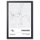 Sofico Gent Marathon - Framed poster finisher marathon - 40 x 60 cm