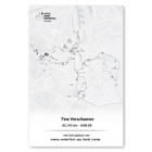 Sofico Gent Marathon - Poster finisher marathon with supporters - 40 x 60 cm