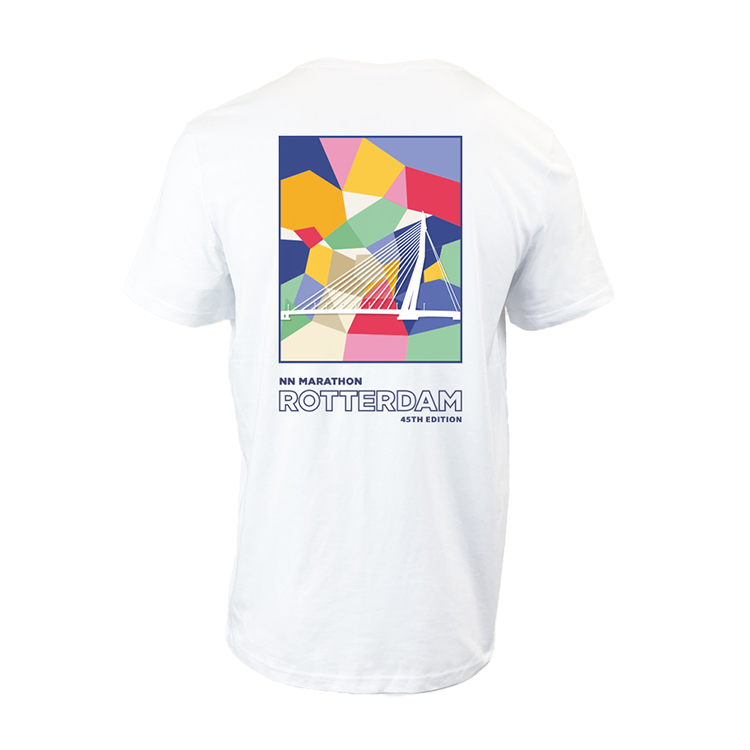 NN Marathon Rotterdam - T-shirt #demooiste backprint