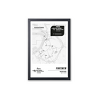 TREK Antwerp Marathon - framed finisher poster 30 x 45 cm
