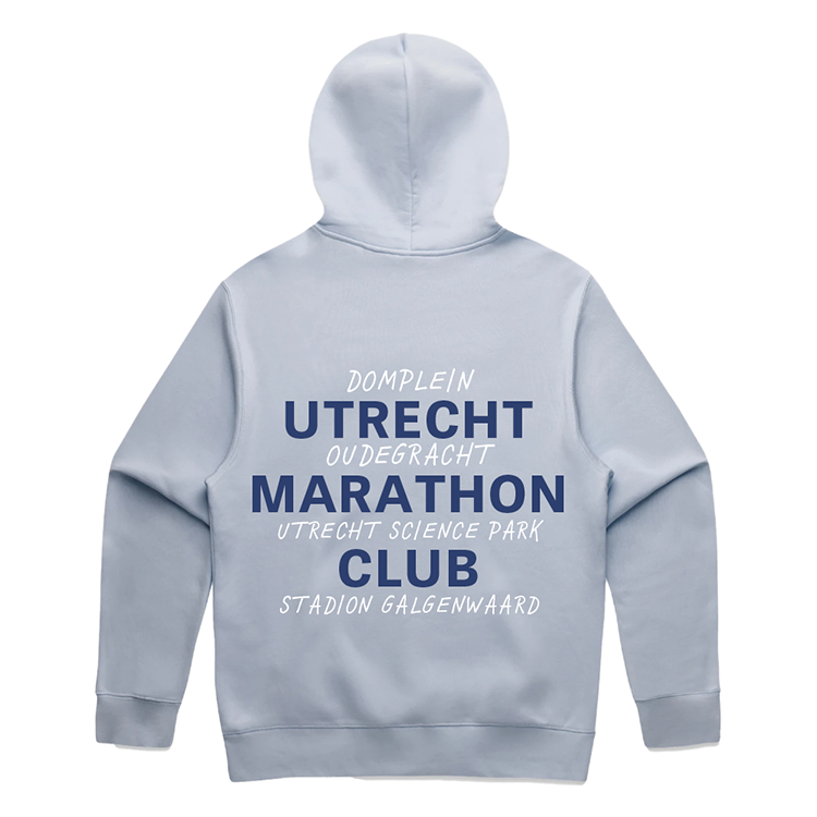 HiPRO Utrecht Marathon Club - Hoodie blue