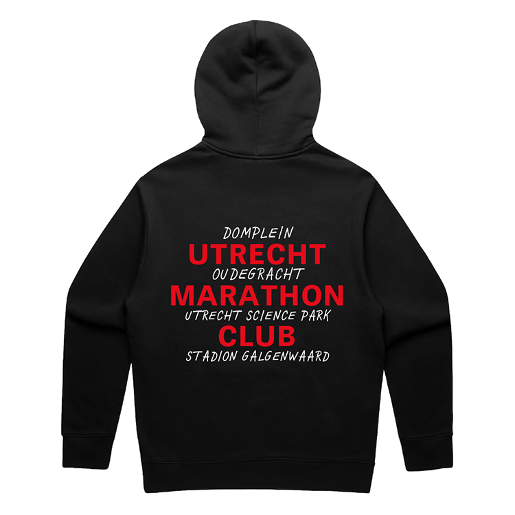 HiPRO Utrecht Marathon Club - Hoodie black