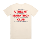 HiPRO Utrecht Marathon Club - T-shirt ecru