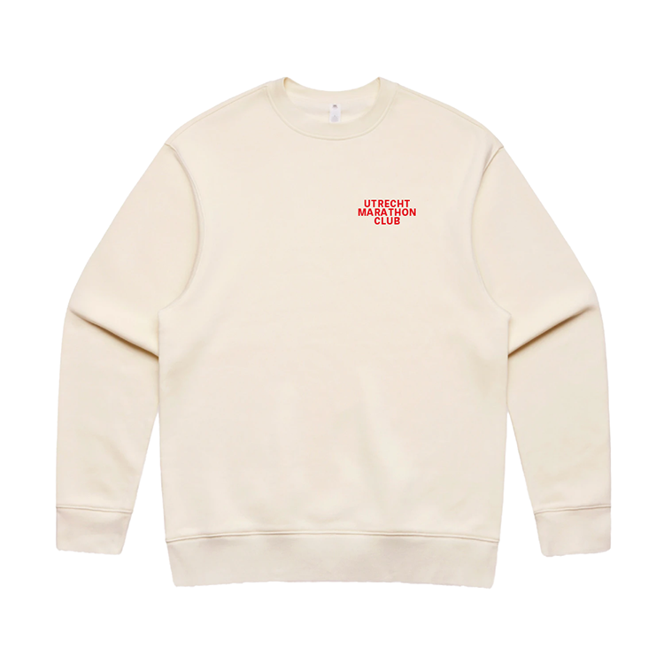 HiPRO Utrecht Marathon Club - Sweater ecru
