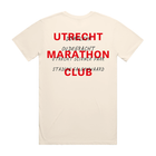 HiPRO Utrecht Marathon Club - T-shirt ecru