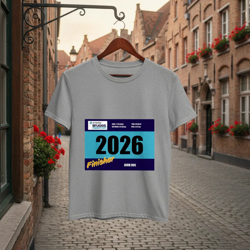 Athora Bruges Marathon - Finisher t-shirt bib