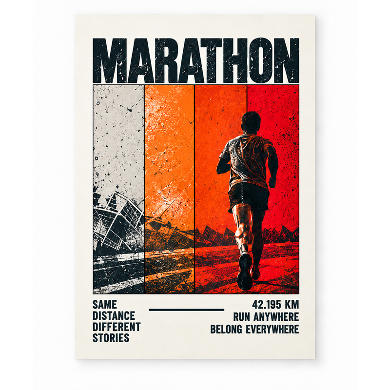 ASML Marathon Eindhoven - Poster A3