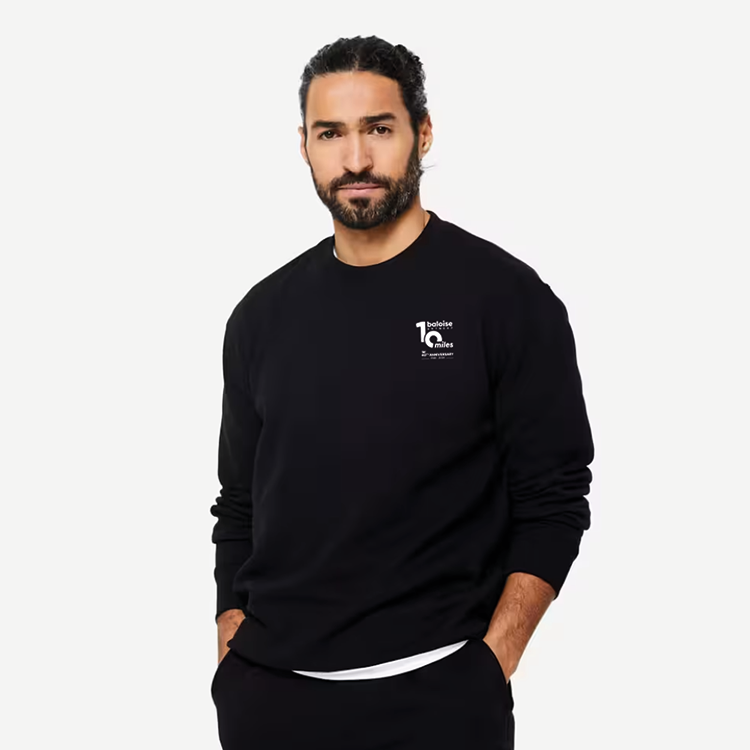 Baloise Antwerp 10 Miles - Crewneck black unisex