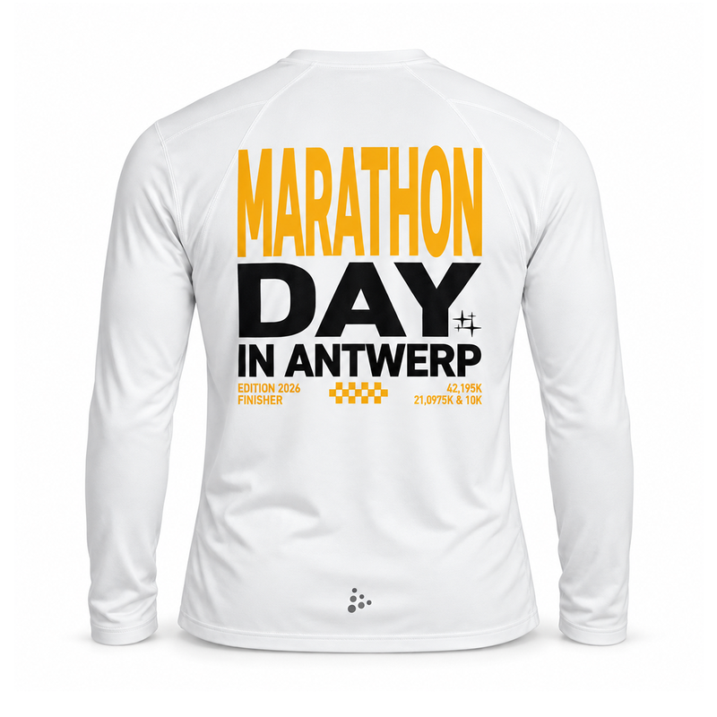 TREK Antwerp Marathon - Craft LS running shirt 