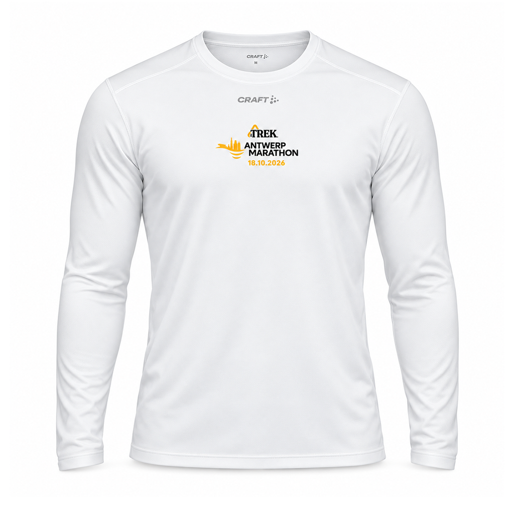 TREK Antwerp Marathon - Craft LS running shirt 