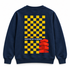 TREK Antwerp Marathon - pattern sweater navy 