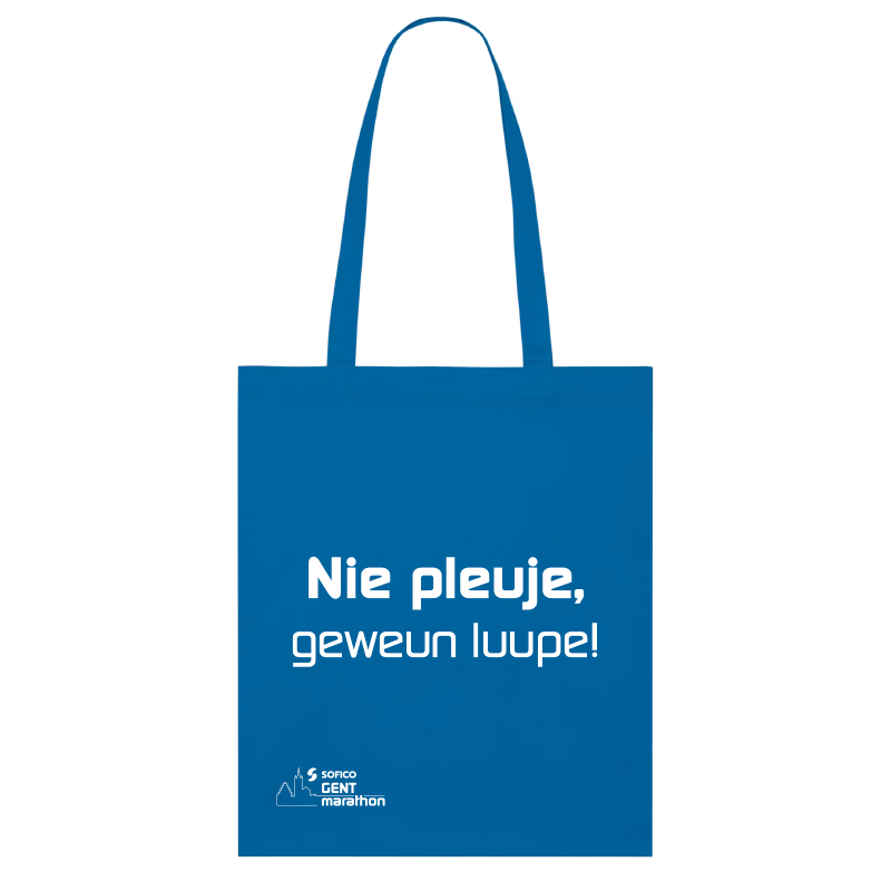 Sofico Gent Marathon - Totebag 'Nie Pleuje'